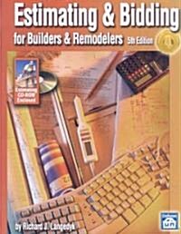 Estimating & Bidding for Builders & Remodelers [With CDROM] (Paperback, 5)