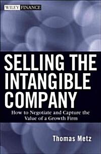 [중고] Selling The Intangible Company (Hardcover)