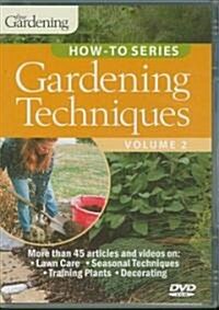 Garden Techniques (DVD-ROM)