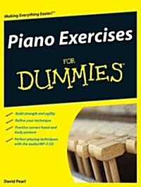 Piano Exercises for Dummies [With CDROM] (Hardcover)