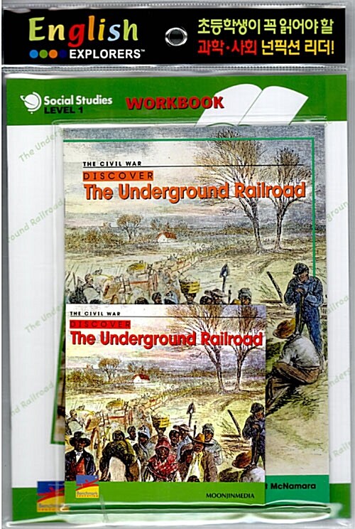 Discover The Underground Railroad (Book 1권 + Workbook 1권 + CD 1장)