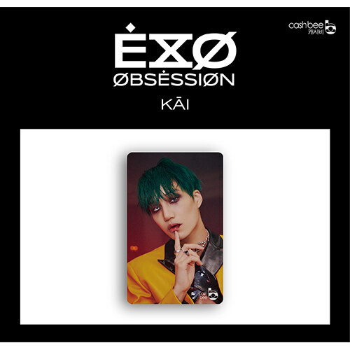 [굿즈] 엑소 - 캐시비 교통카드 (카이 X-EXO ver.)