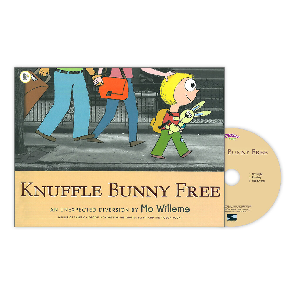 Pictory Set Step 1-54 : Knuffle Bunny Free (Paperback + Audio CD)
