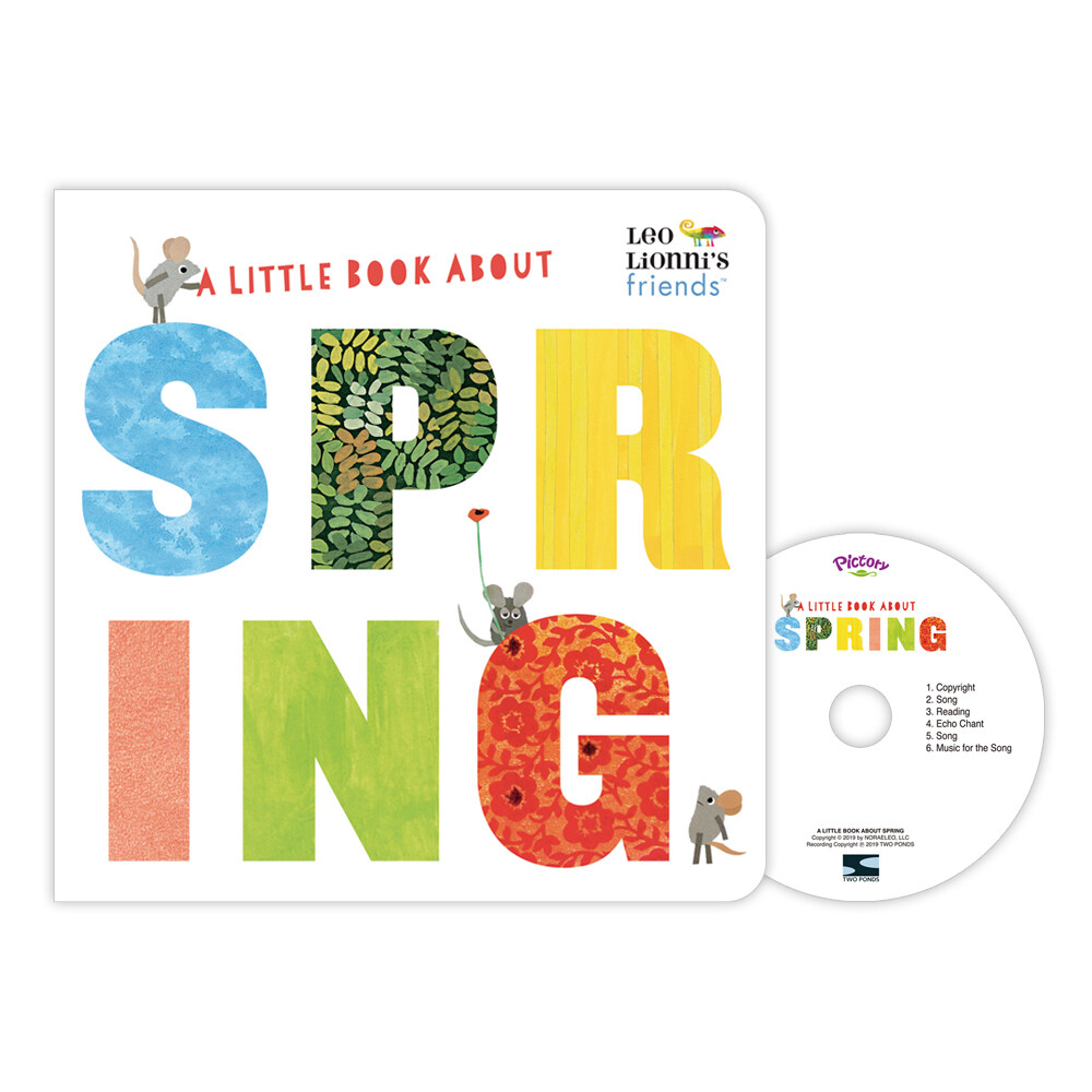 Pictory Set Pre-Step 69 : A Little Book About Spring (Boardbook + Audio CD)