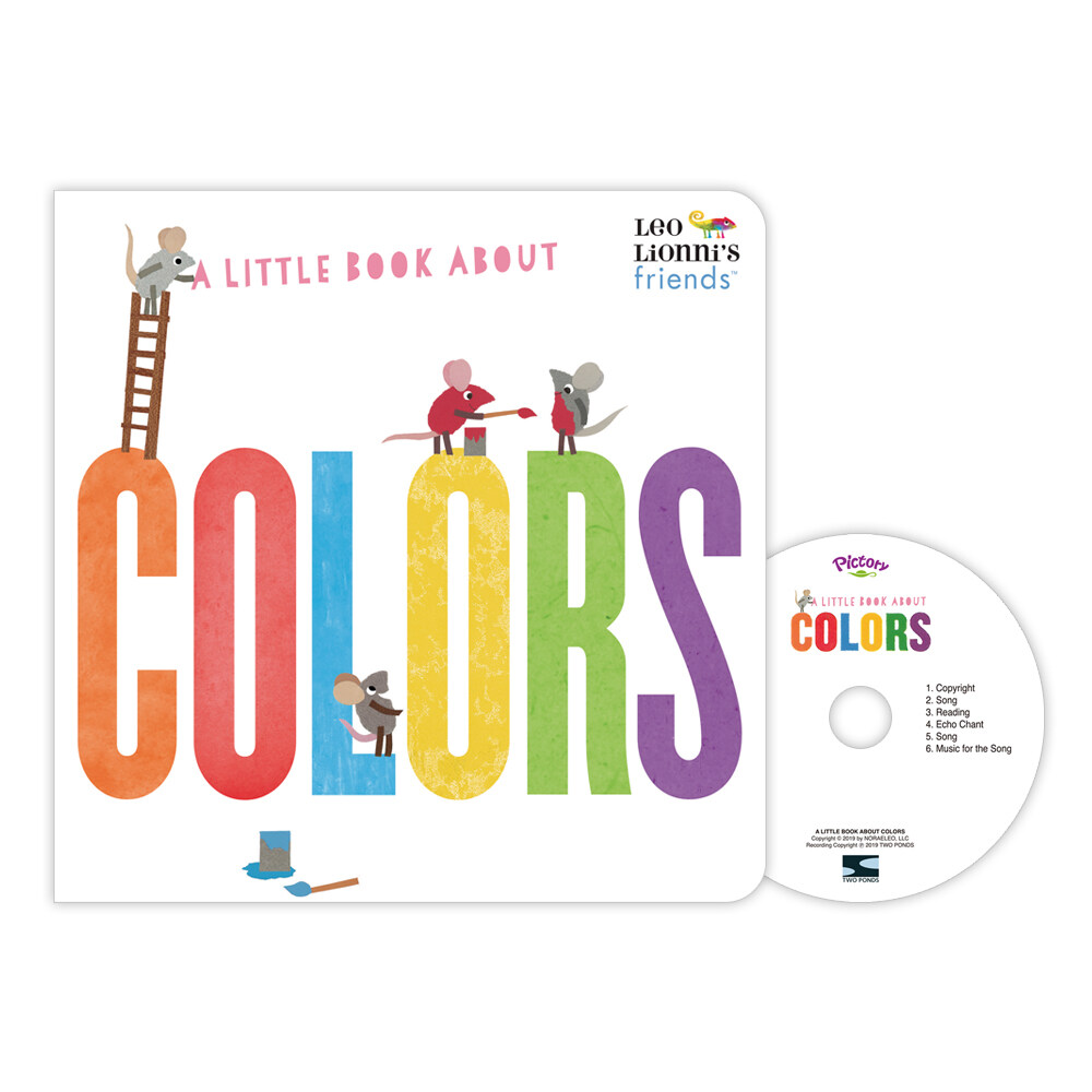 Pictory Set Infant & Toddler 24 : A Little Book About Colors (Boardbook + Audio CD)