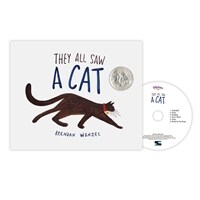 Pictory Set PS-70 / They All Saw a Cat (Hardcover + Audio CD) - Pre-Step (4~6세)