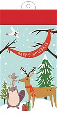 Holiday Forest Friends List Pad (Paperback)