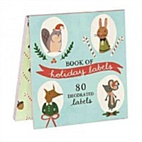 Holiday Forest Friends Labels (Paperback)