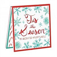 Tis the Season Holiday Labels (Paperback)