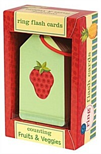 Counting Fruits & Veggies Ring Flash Cards (Other)