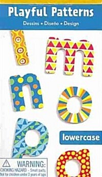 Playful Patterns Lowercase Letters Wooden Magnetic Set (Other)