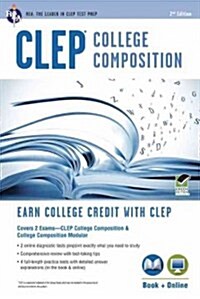 CLEP(R) College Composition 2nd Ed., Book + Online (Paperback, 2, Second Edition)