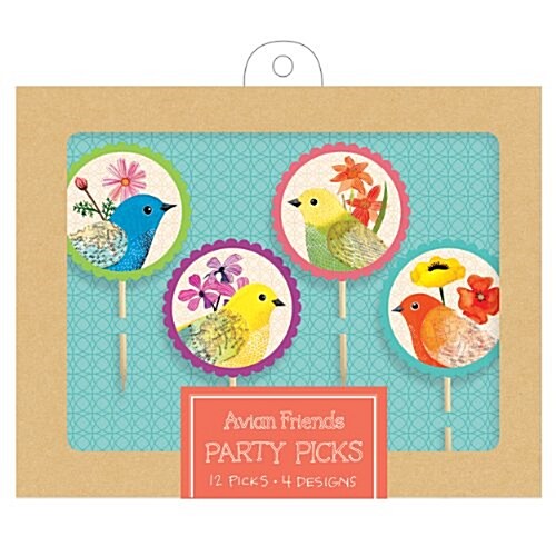 Avian Friends Party Picks (Hardcover)