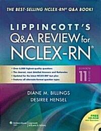 Lippincotts Q&A Review for NCLEX-RN with Access Code [With CDROM] (Paperback, 11th)