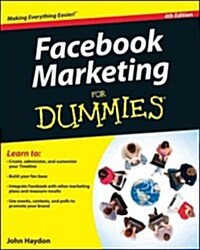 Facebook Marketing for Dummies (Paperback, 4th)