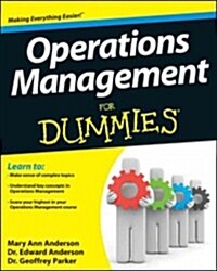 Operations Management for Dummies (Paperback)