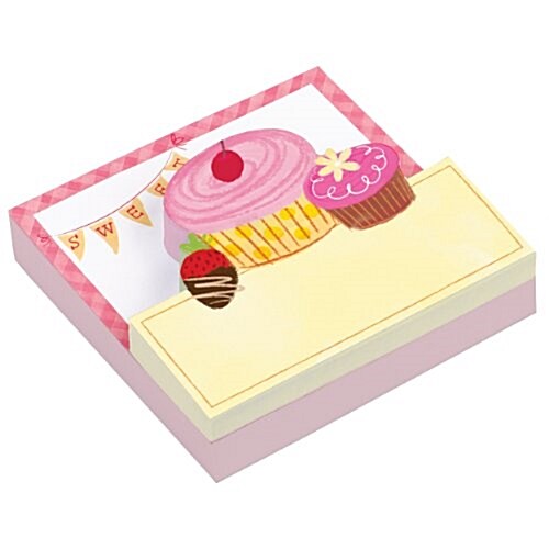Cupcakes Shaped Memo Pads (Other)