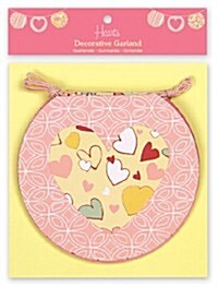 Hearts Decorative Garland (Hardcover)
