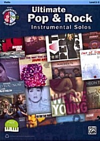 Ultimate Pop & Rock Instrumental Solos for Strings: Violin, Book & CD (Paperback)