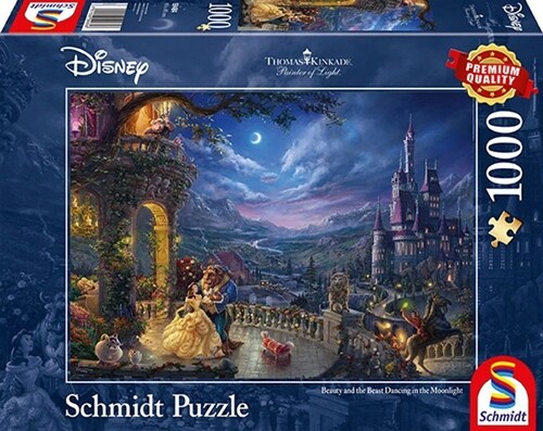 Disney, Die Schone und das Biest, Tanz im Mondlicht (Puzzle) (Game)
