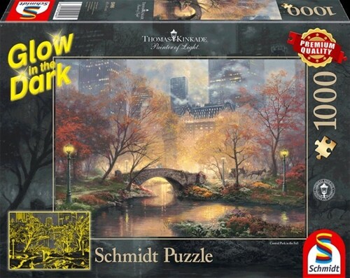 Central Park im Herbst, Glow in the Dark (Puzzle) (Game)