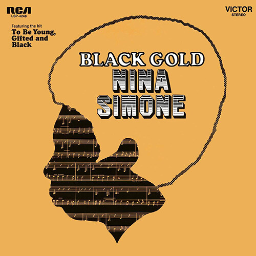 [수입] Nina Simone - Black Gold [180g LP][블랙,골드 믹스반]