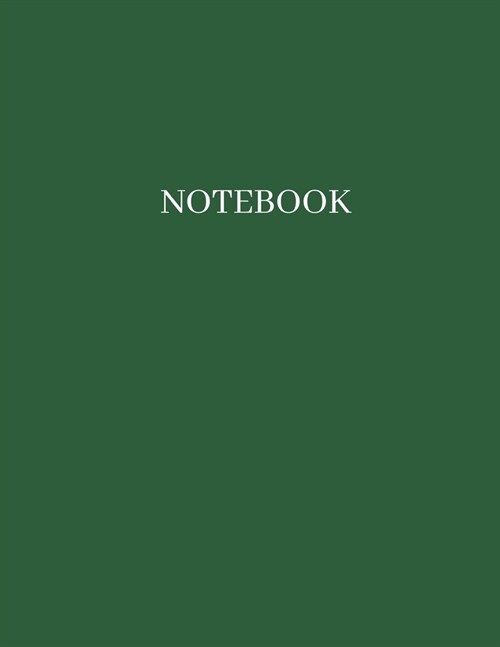 Notebook: Unlined Notebook - Plain Notebook - Blank Notebook - Blank Book Journal - Journal Notebook - Composition Notebook - Sk (Paperback)