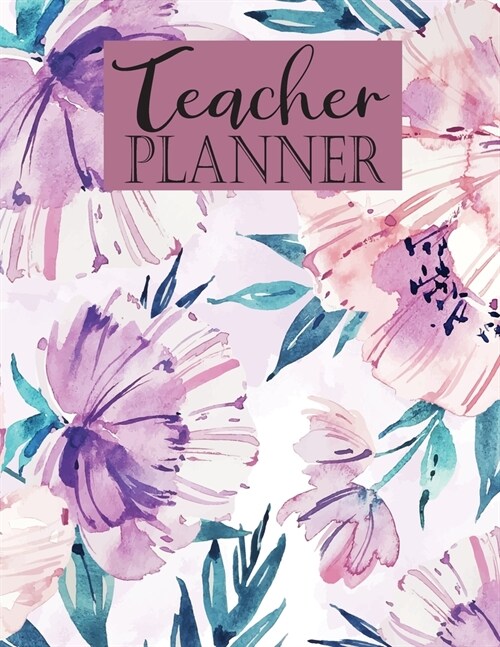 Teacher Planner: 2020 Calendar Organizer Notebook Journaling Table Planner Tracking and Planner For Daily Weekly Monthly For Ideas Vaca (Paperback)