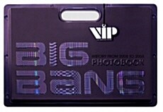 [중고] 빅뱅 (Bigbang) - 2008 빅뱅 1st 포토북 : History Of Bigbang [포토북(표지포함 312page)+스티커 2종+VIP 네임텍]
