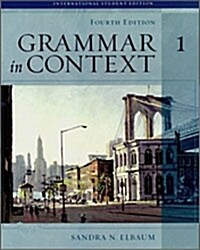 [중고] Grammar in Context (Paperback, 4 Rev ed)