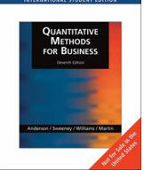 Quantitative methods for business 11th ed