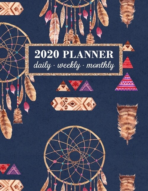 2020 Planner: 2020 Weekly & Monthly Planner for January 2020 - December 2020 + To Do List Section, Includes Important Dates, Birthda (Paperback)