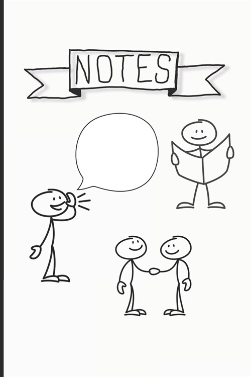 Notes: Sketch Notes / Visual Note Taking Sketch Book with Visual Elements/Icons Reference, Dot Grid Pages, 6 X 9 Page Size (Paperback)