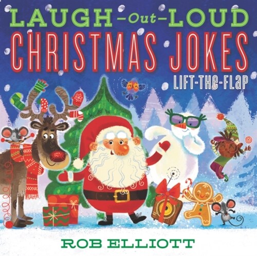 Laugh-Out-Loud Christmas Jokes: Lift-The-Flap: A Christmas Holiday Book for Kids (Paperback)