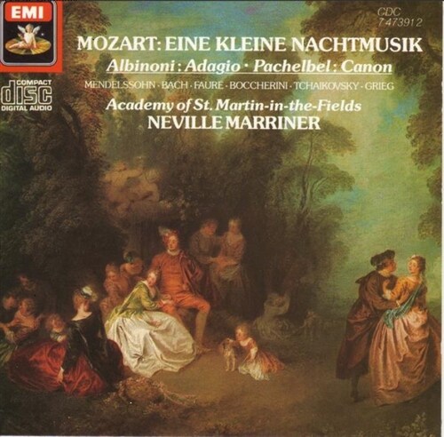 [중고] Mozart* / Albinoni* / Pachelbel* / Mendelssohn* / Fauré* / Boccherini* / Tchaikovsky* / Academy Of St. Martin-in-the-Fields*, Neville Marrin