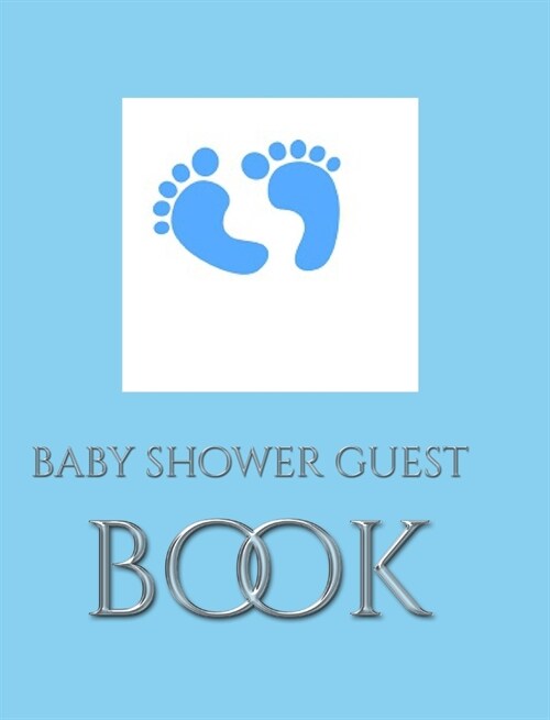 Baby Boy Shower Stylish Guest Book: Baby Boy Shower Guest Book (Hardcover)