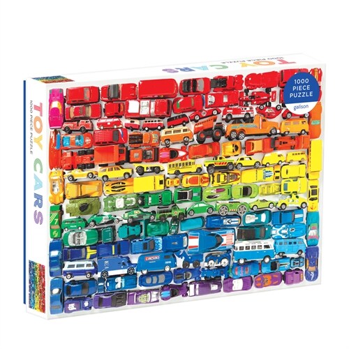 Rainbow Toy Cars 1000 PC Puzzle (Board Games)