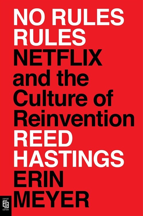 [중고] No Rules Rules : Netflix and the Culture of Reinvention (Paperback)