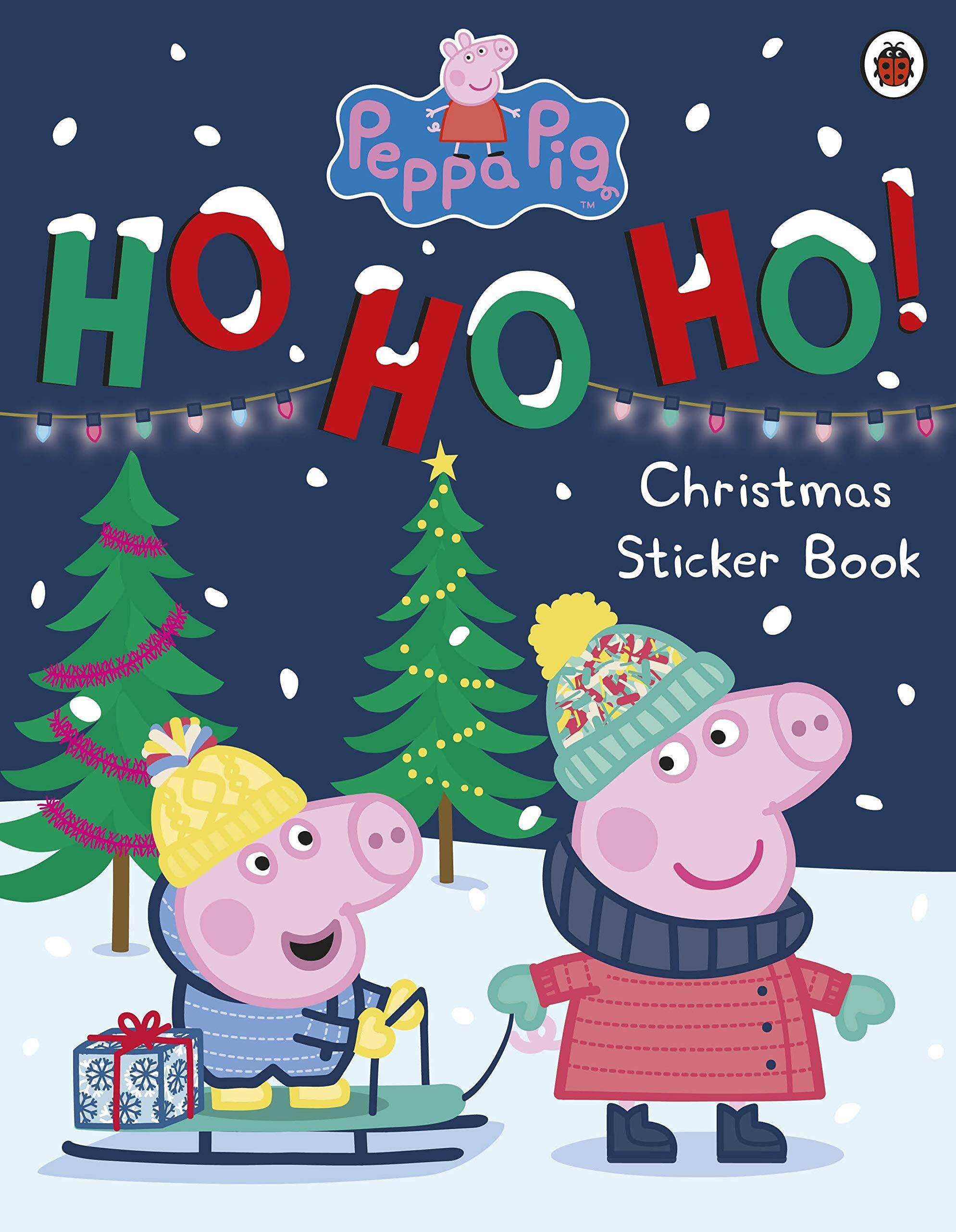 Peppa Pig: Ho Ho Ho! Christmas Sticker Book (Paperback)