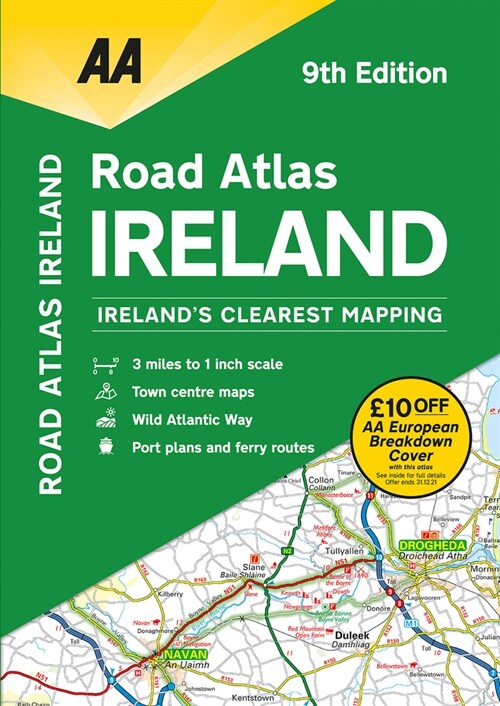 Road Atlas Ireland (Paperback)