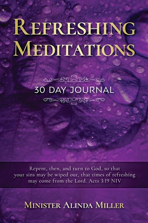 Refreshing Meditations 30 Day Journal (Paperback)