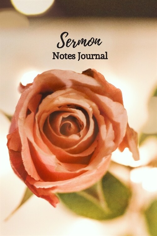 Sermon Notes Journal: Sermon Notes Journal Floral - A Keepsake Notebook To Record, Remember And Reflect on the Weekly Sermons (Paperback)