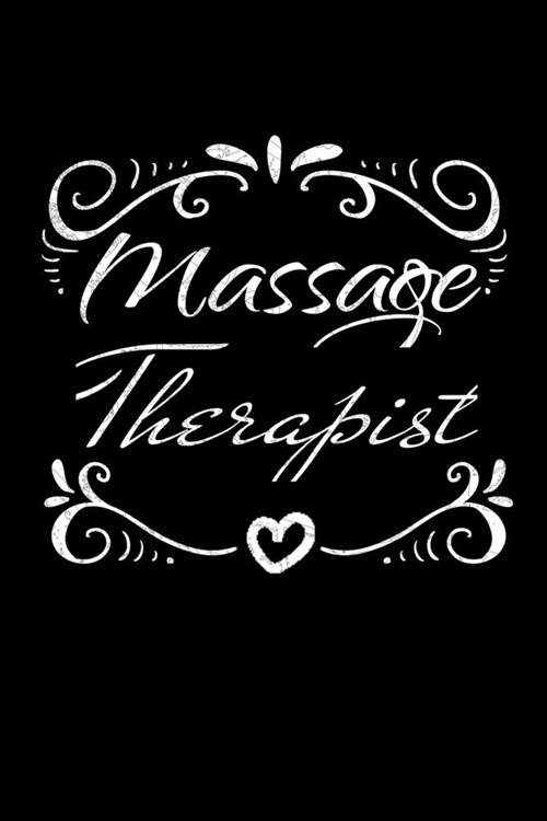 Massage Therapist: Blank Lined Journal Gift For Massage Therapist (Paperback)