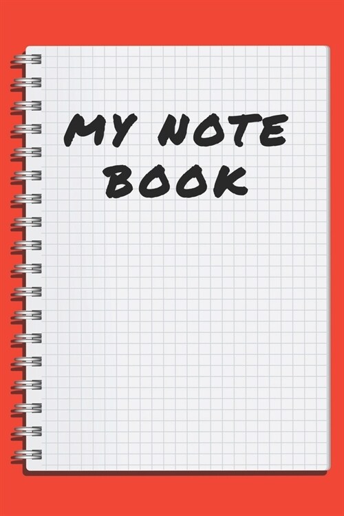 My notebook: Blank Lined Journal, (122 Page, 6 x 9 inch) Soft Cover, Matte Finish (Paperback)