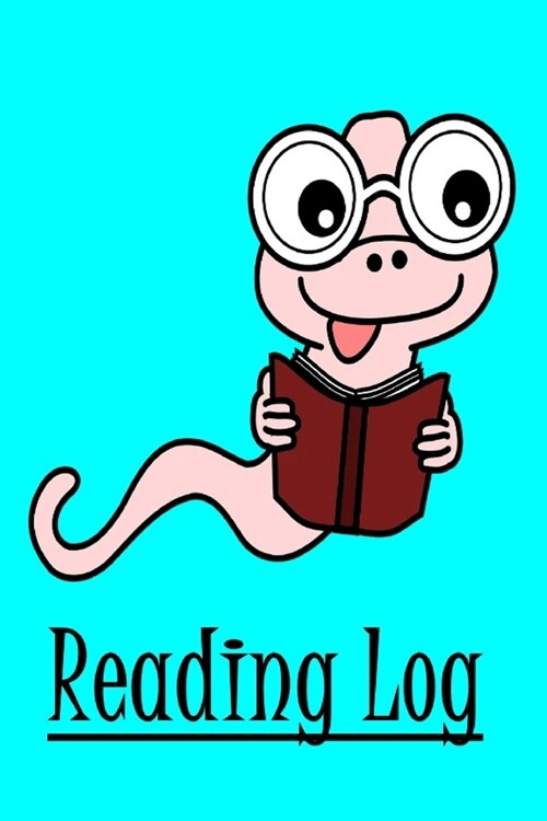 Reading Log: Bookworm Reading Log Journal for Boys & Girls, Reading Record Notebook for Kids (Paperback)