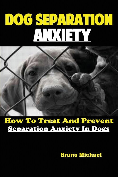 Dog Separation Anxiety: How To Treat And Prevent Separation Anxiety In Dogs (Paperback)