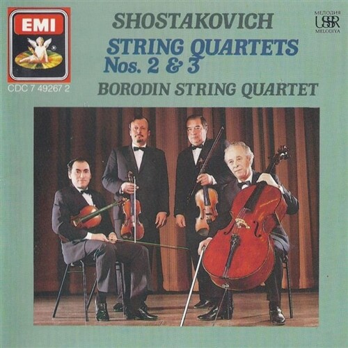 [중고] Shostakovich*, Borodin String Quartet ‎– String Quartets Nos. 2 & 3