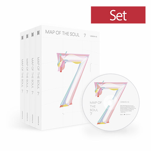 [SET] 방탄소년단 - MAP OF THE SOUL : 7 [1+2+3+4 세트상품]