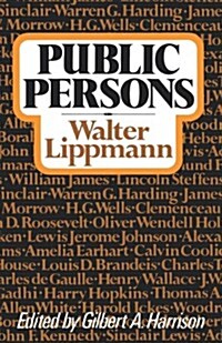 Public Persons (Paperback)