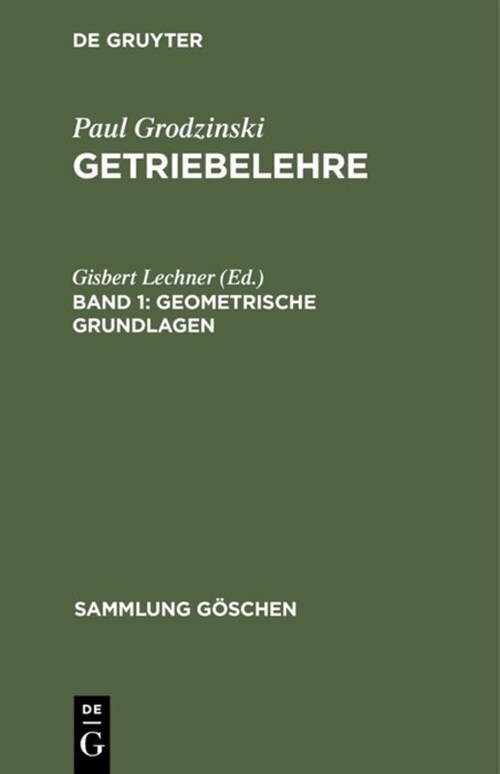 Geometrische Grundlagen (Hardcover, 3, 3., Neubearb. A)